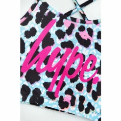 Hype. Blue Ice Leopard Script Bikini -Hype Shop unnamed file 6601