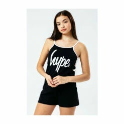 Hype. Black Strappy Playsuit -Hype Shop unnamed file 6624