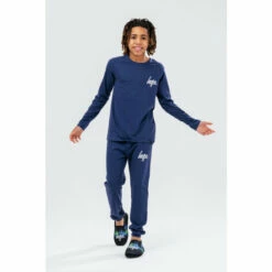 Hype. Kids Blue Long Sleeve Pyjama Set