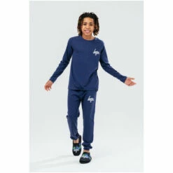 Hype. Kids Blue Long Sleeve Pyjama Set -Hype Shop unnamed file 6641