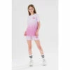 Hype. Girls Pink Speckle Fade Script Short Pyjamas -Hype Shop unnamed file 6667