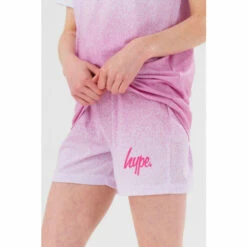 Hype. Girls Pink Speckle Fade Script Short Pyjamas 6 Hype. Girls Pink Speckle Fade Script Short Pyjamas -Hype Shop unnamed file 6672