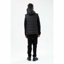 Hype. Kids Black Padded Puffer Gilet -Hype Shop unnamed file 6676
