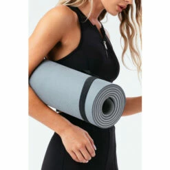 Hype. Grey Two Tone Yoga Mat -Hype Shop unnamed file 6729