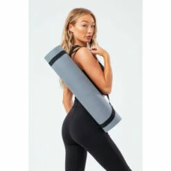 Hype. Grey Two Tone Yoga Mat -Hype Shop unnamed file 6730