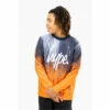 Hype. Orange Drips Script Crew Jumper 1 Hype. Orange Drips Script Crew Jumper -Hype Shop unnamed file 6761