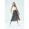 Hype. Womens Black Mono Spots Skirt 2 Hype. Womens Black Mono Spots Skirt -Hype Shop unnamed file 6771