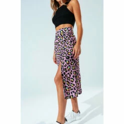 Hype. Pink Multi Disco Leopard Skirt 6 Hype. Pink Multi Disco Leopard Skirt -Hype Shop unnamed file 6781