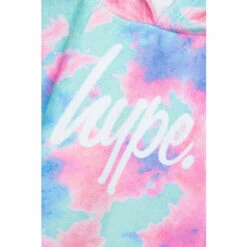 Hype. Girls Pink Lucid Tie-Dye Beach Cover-Up -Hype Shop unnamed file 6817