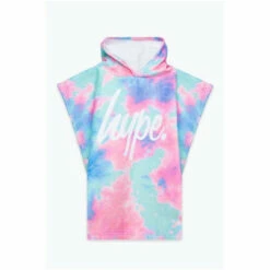 Hype. Girls Pink Lucid Tie-Dye Beach Cover-Up -Hype Shop unnamed file 6819
