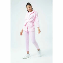 Hype. Kids Pink Robe -Hype Shop unnamed file 6845