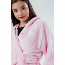 Hype. Kids Pink Robe -Hype Shop unnamed file 6850
