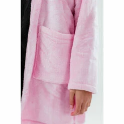 Hype. Kids Pink Robe -Hype Shop unnamed file 6852