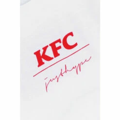 Hype. X KFC Colonel 'Finger Lickin’ Good' White T-Shirt -Hype Shop unnamed file 687