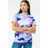 Hype. Purple Evie Camo T-Shirt -Hype Shop unnamed file 689