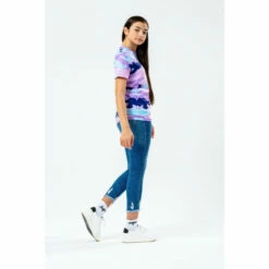 Hype. Purple Evie Camo T-Shirt -Hype Shop unnamed file 690