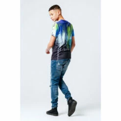 Hype. Blue Drips Kids T-Shirt -Hype Shop unnamed file 712