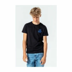 Hype. Kids Black Large Logo Back Print T-Shirt -Hype Shop unnamed file 728