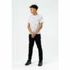 Hype. Boys White Illusion T-Shirt -Hype Shop unnamed file 734