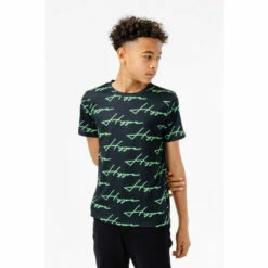 Hype. Boys Black Hand Scribble T-Shirt -Hype Shop unnamed file 747