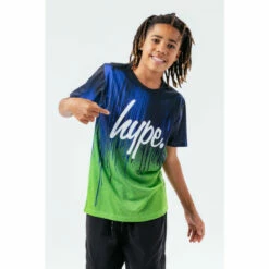 Hype. Green Drips T-Shirt -Hype Shop unnamed file 751