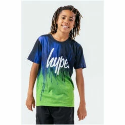 Hype. Green Drips T-Shirt -Hype Shop unnamed file 754