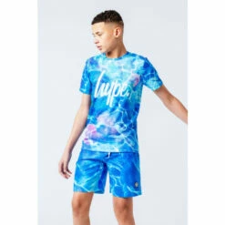 Hype. Blue Space Pool Kids T-Shirt