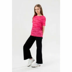 Hype. Girls Pink Track Scribble T-Shirt -Hype Shop unnamed file 780