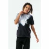 Hype. Boys Grey T-Shirt Ripple Tie Dye Dark -Hype Shop unnamed file 783