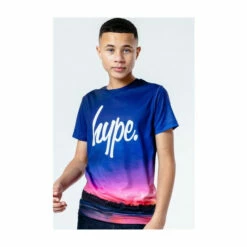 Hype. Blue Midnight Beach Kids T-Shirt 5 Hype. Blue Midnight Beach Kids T-Shirt -Hype Shop unnamed file 811