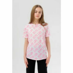 Hype. Girls Pink Gothic Repeat T-Shirt