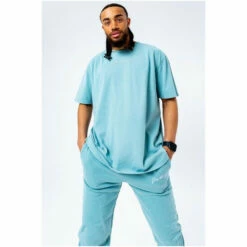 Hype. Blue Oversized Acid Wash T-Shirt 7 Hype. Blue Oversized Acid Wash T-Shirt -Hype Shop unnamed file 858