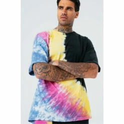 Hype. Black Melon Dye Oversized T-Shirt 5 Hype. Black Melon Dye Oversized T-Shirt -Hype Shop unnamed file 894