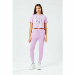 Hype. Purple Lilac Kids T-Shirt -Hype Shop unnamed file 908