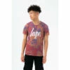 Hype Boys Brown Blush Tie Dye Script T-Shirt 2 Hype Boys Brown Blush Tie Dye Script T-Shirt -Hype Shop unnamed file 923