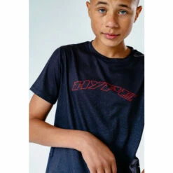 Hype. Kids Black Fade Zip Detail T-Shirt 4 Hype. Kids Black Fade Zip Detail T-Shirt -Hype Shop unnamed file 931