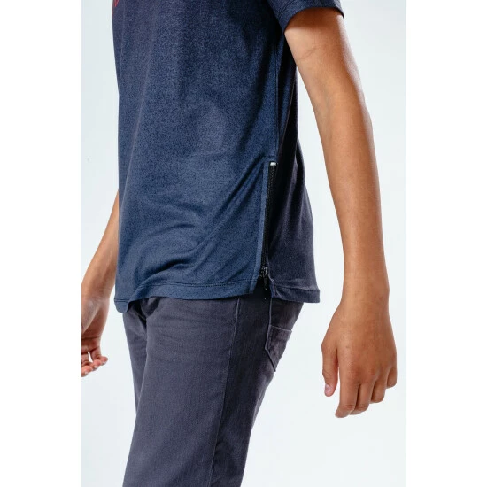 unnamed-file-934.jpg Hype. Kids Black Fade Zip Detail T-Shirt -Hype Shop unnamed file 934