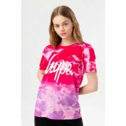 Hype Girls Pink Lilac Drips, Pink Clouds T-Shirts Three Pack 6 Hype Girls Pink Lilac Drips, Pink Clouds T-Shirts Three Pack -Hype Shop unnamed file 94