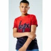 Hype. Red Fade Script Kids T-Shirt -Hype Shop unnamed file 940