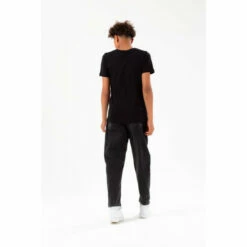 Hype. Boys Black Drips Box Script T-Shirt -Hype Shop unnamed file 946