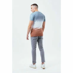 Hype. Mens Grey Dip Dye T-Shirt -Hype Shop unnamed file 962