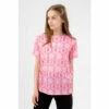 Hype. Girls Pink Lush Logo Scribble T-Shirt -Hype Shop unnamed file 976