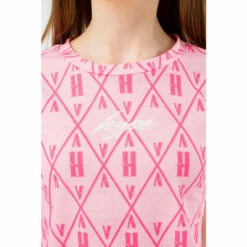 Hype. Girls Pink Lush Logo Scribble T-Shirt -Hype Shop unnamed file 980