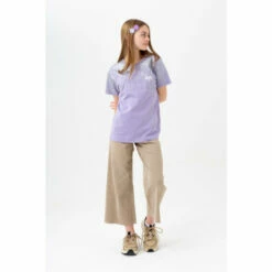 Hype. Purple Orchid Glitter Drips Script T-Shirt -Hype Shop unnamed file 99